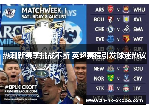 热刺新赛季挑战不断 英超赛程引发球迷热议 热刺新赛季挑战不断 英超赛程引发球迷热议